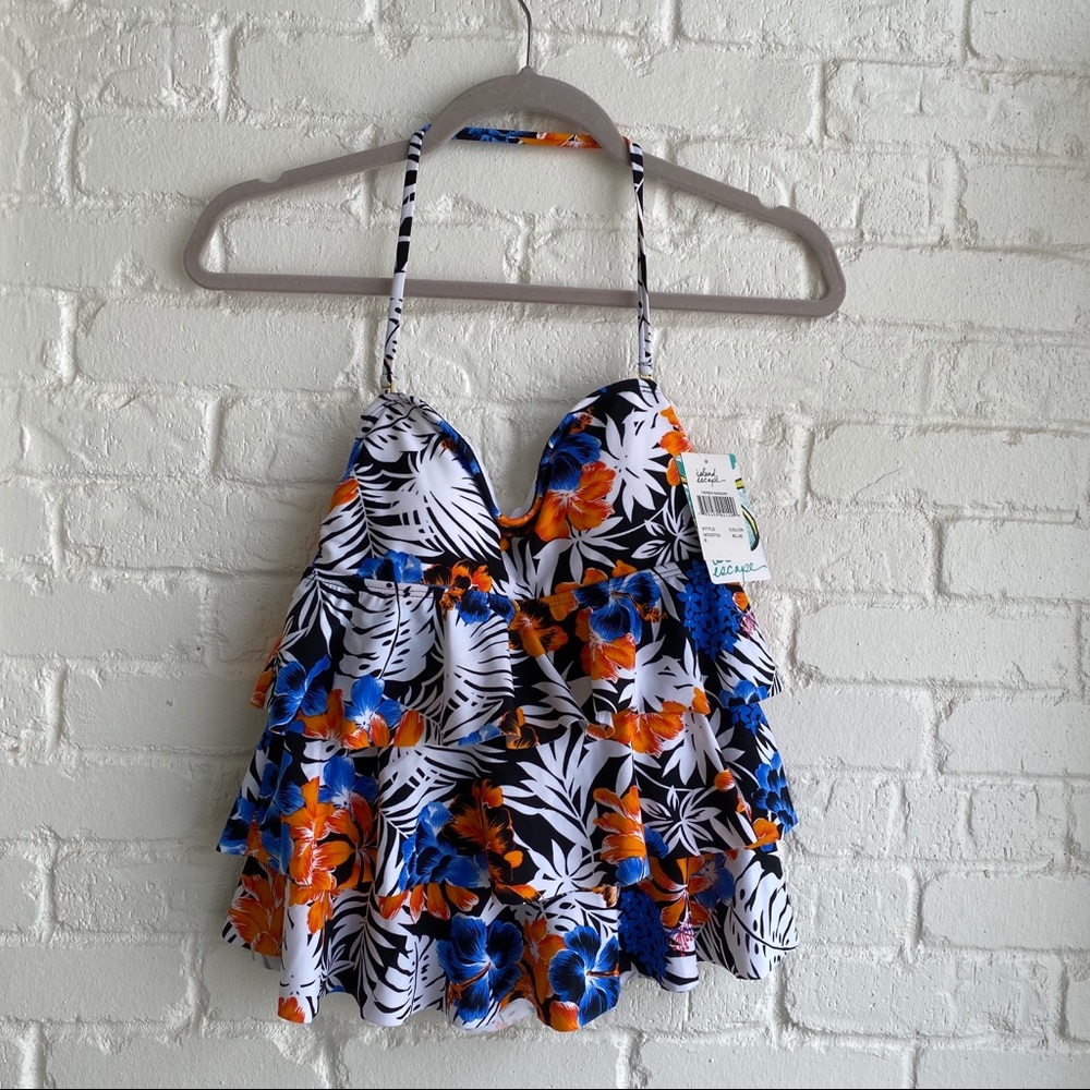 NWT Island Escape Tankini Swimsuit